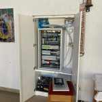 Heute soll die Glockensteuerung wieder angeschlossen werden