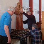 Der heilige Antonius an seinem neuen Platz