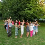 2017 Tanzen am Labyrinth im Juli